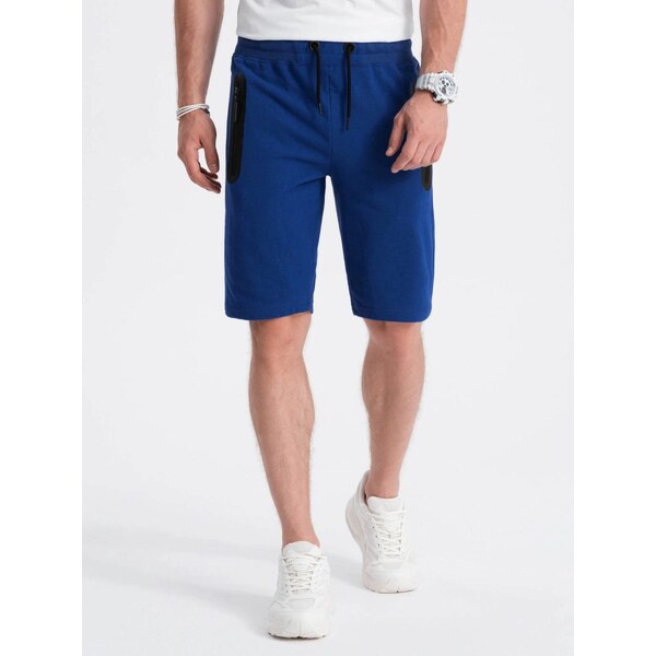 Ombre Clothing Štýlové modré kraťasy W239 53222462