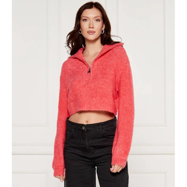 Patrizia Pepe Sveter | Cropped Fit | s prímesou vlny 59748304