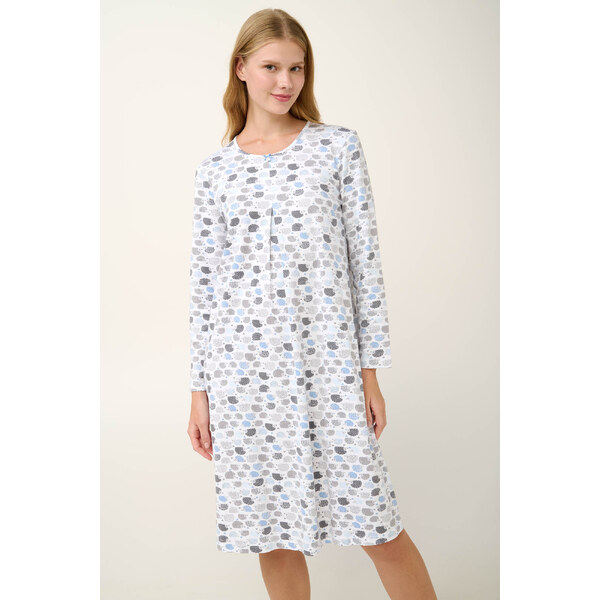 Vamp - Bavlnená nočná košeľa so záhybmi 21951 - Vamp 59748199