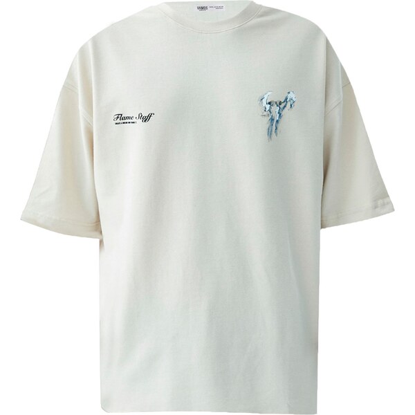 VAMOS CLO Tričko kamenná / zmiešané farby 60683326