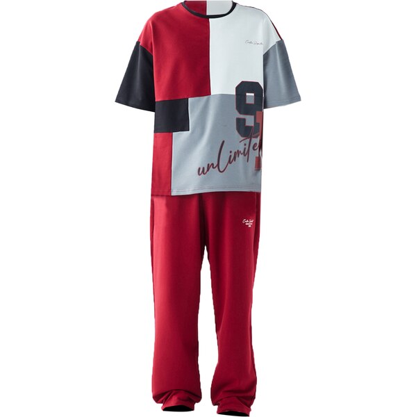 VAMOS CLO Nohavice burgundská 60683827