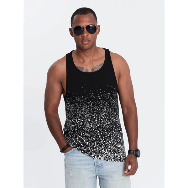 Ombre Clothing Trendy čierne tielko V2 TSTT-22SS-001 51198622