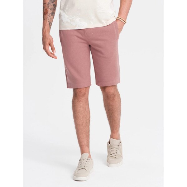 Ombre Clothing Staroružové jednofarebné šortky V4 SRBS-0149 52905765