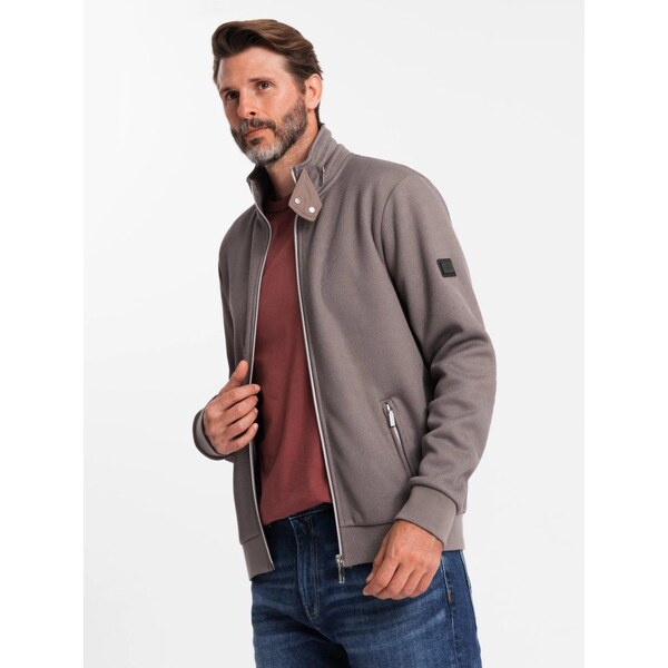 Ombre Clothing Trendy popolavá bomber bunda V2 JANP-0154 57521662