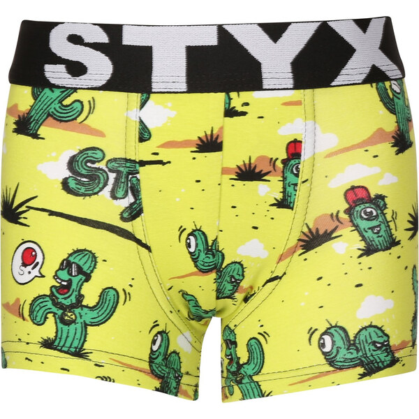 3PACK detské boxerky Styx art športová guma viacfarebné (3GJ13188) 6-8 66060810