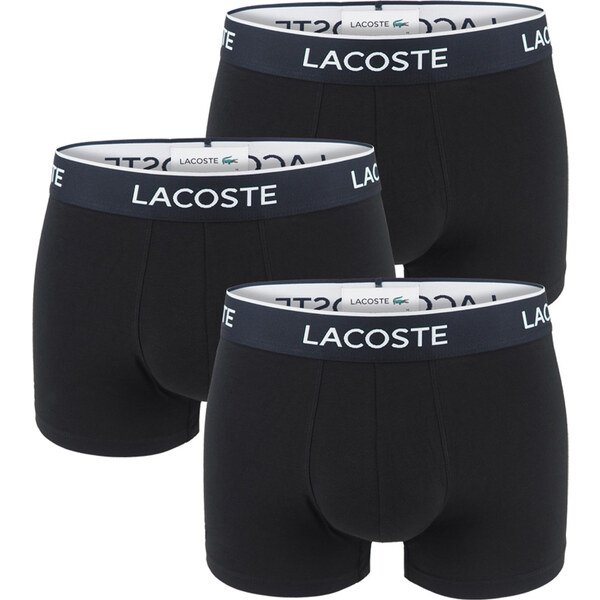 LACOSTE - Lacoste ultra comfortable stretch cotton black boxerky 28017231