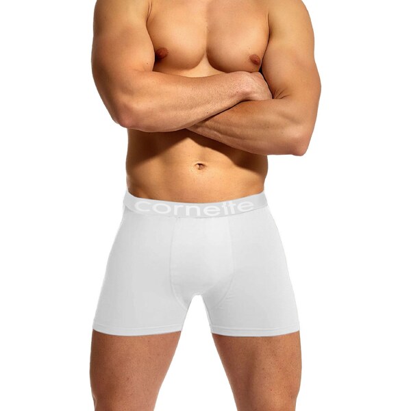 CORNETTE Pánske boxerky 508/01 High emotion white 59765177