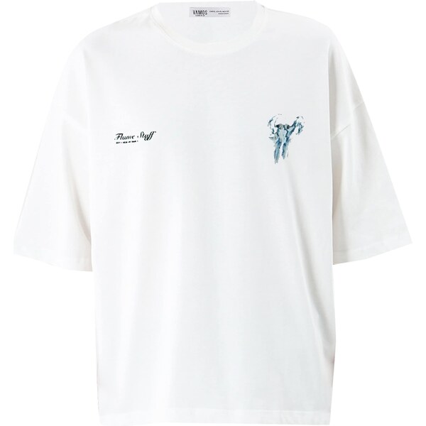 VAMOS CLO Tričko nebesky modrá / tmavomodrá 60683350