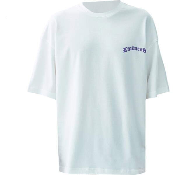 VAMOS CLO Tričko fialová / zmiešané farby / biela 60683522