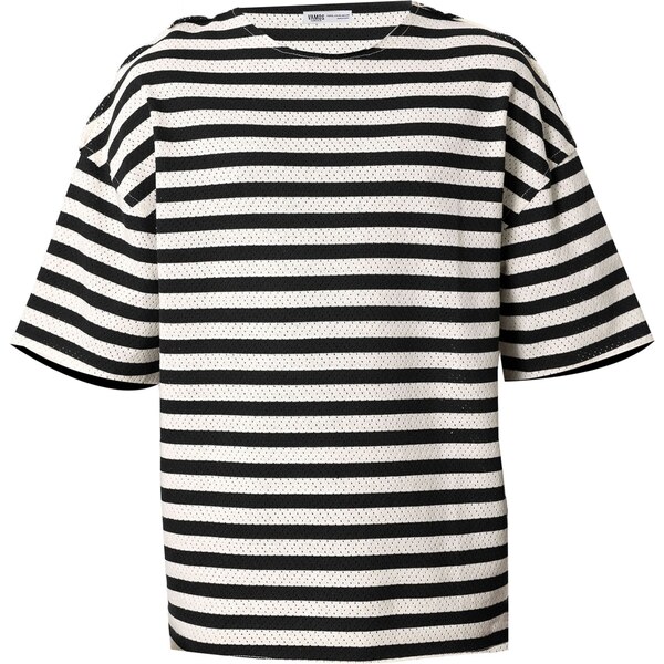 VAMOS CLO Tričko čierna / biela 60683738