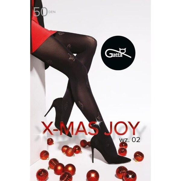 Pančuchové nohavice Gatta X-Mas Joy wz.02 50 den XL 59777229