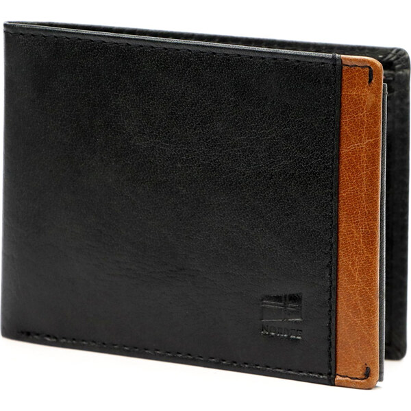 Pánska kožená peňaženka Nordee čierna KZ54429 62179027