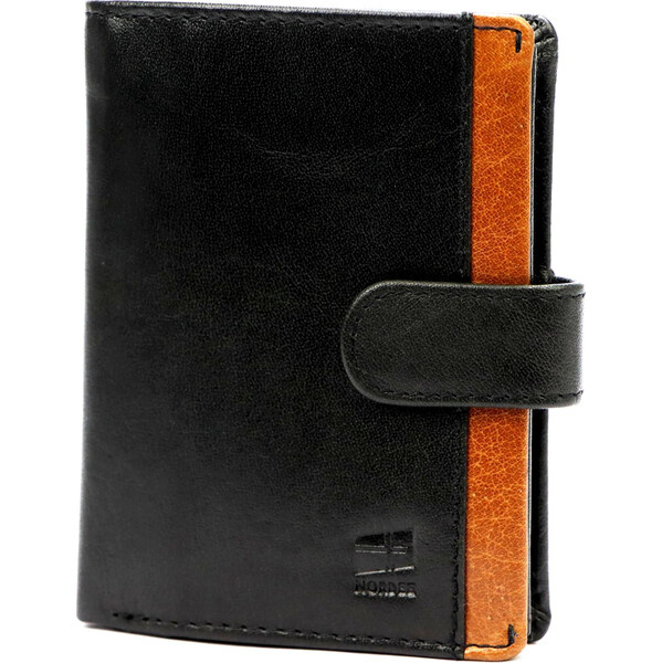 Pánska kožená peňaženka Nordee čierna KZ54432 62179029
