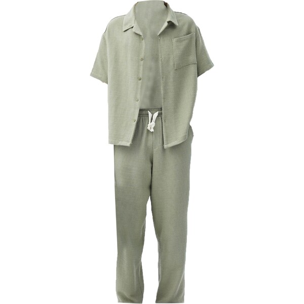 VAMOS CLO Nohavice Tarn kaki 60683830