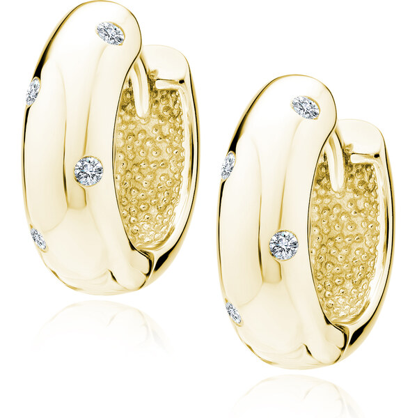 Olivie Strieborné malé krúžky GOLD 9194 59803575