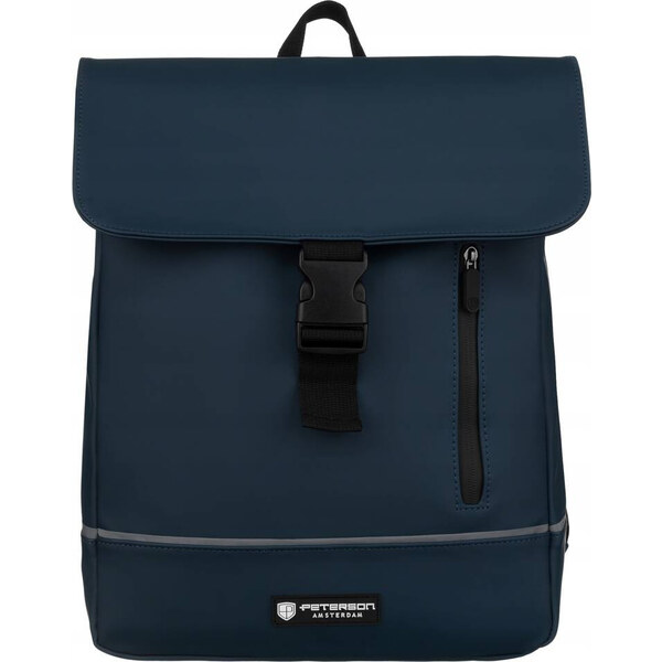 Peterson Tmavomodrý pevný športový plecniak PTN EB97 52672653