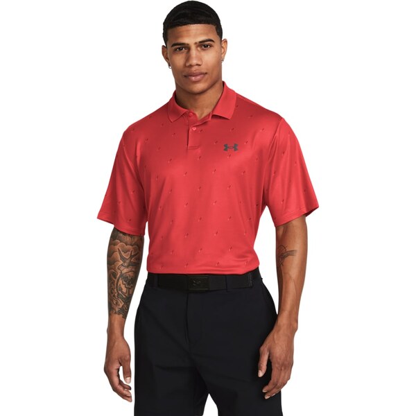 Mens polo shirt Under Armour Perf 3.0 Printed Polo 64783228