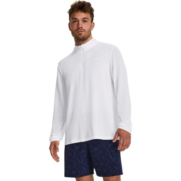 Mens T-shirt/lightweight sweatshirt Under Armour Seamless Stride 1/4 64783239