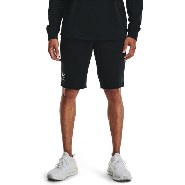 Mens shorts Under Armour Rival Terry Short - black 64783511