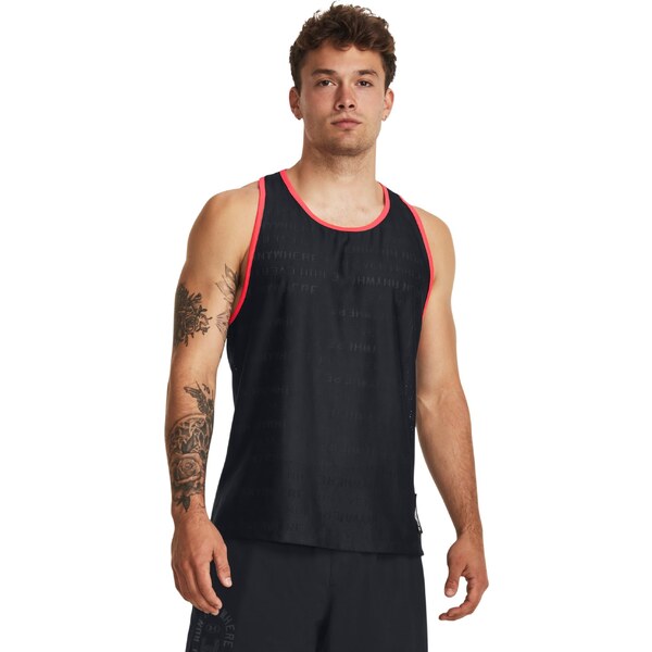 Mens running tank top Under Armour Run Everywhere Singlet 64783666