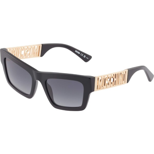 MOSCHINO Slnečné okuliare zlatá / čierna 61944963