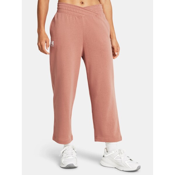 Under Armour Rival Terry Crop Wide Leg Womens Sweatpants 64783935