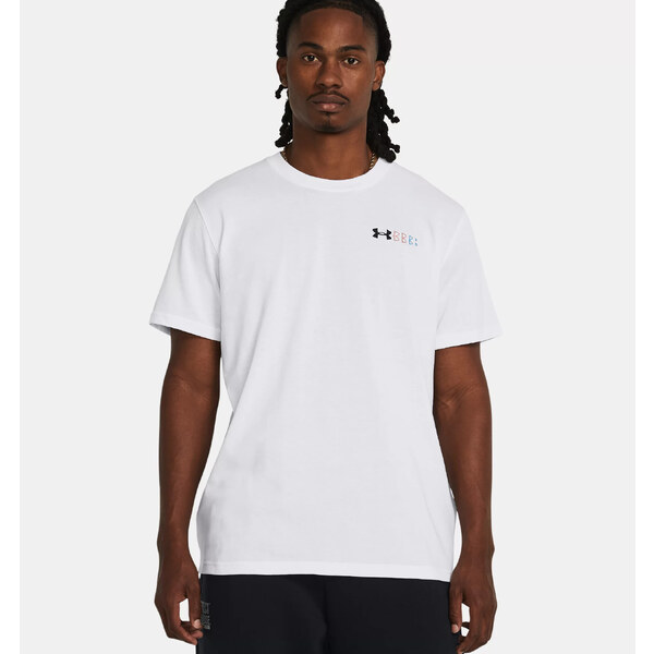 Mens T-shirt Under Armour HW LC LOGO REPEAT SS 64784025