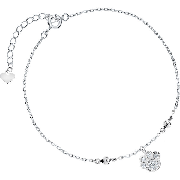 Olivie Strieborný náramok LABKA 4444 20286999