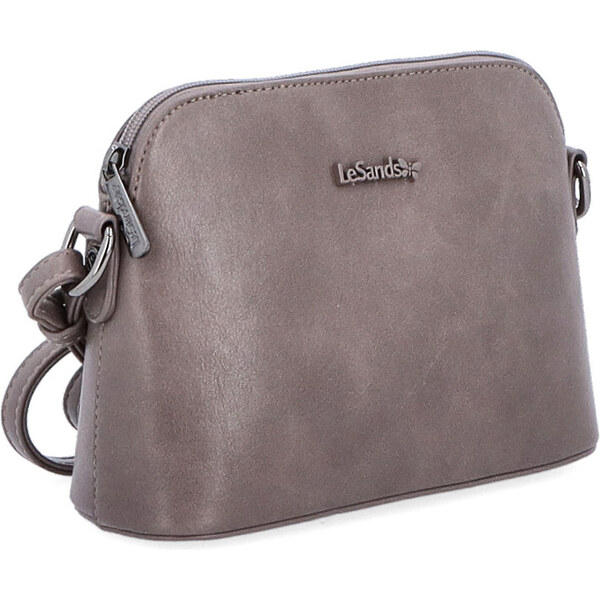 Kabelka zo syntetickej kože crossbody Le Sands taupe 7710 T 64020314