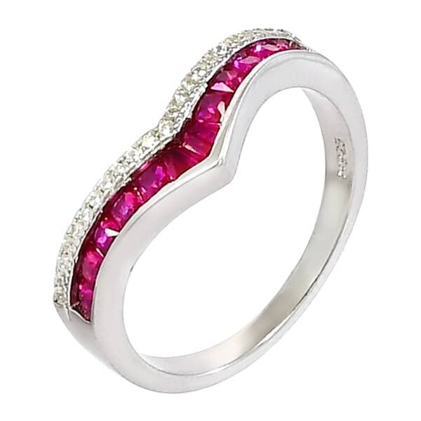 Strieborný prsteň Glare 587 59808770