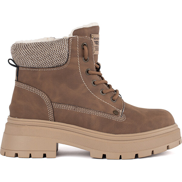 Goodin Hnedé zateplené dámske traperky GD-TL61BR 57341337