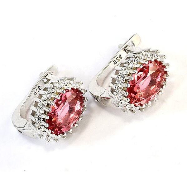 Strieborné náušnice Glare 666 59810228