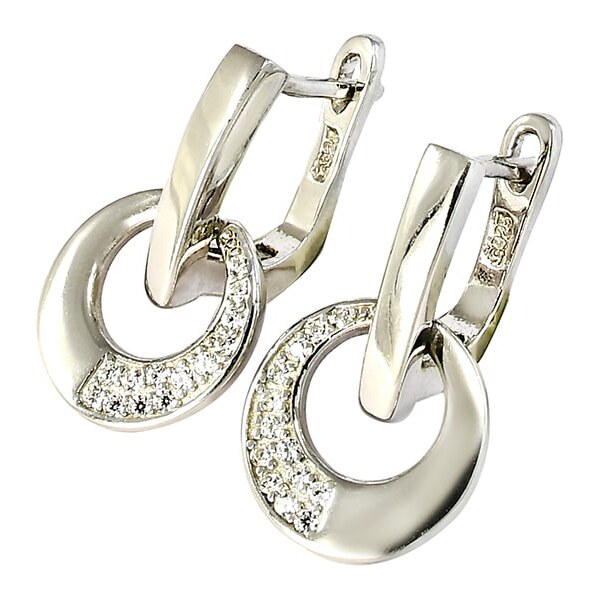 Strieborné náušnice Glare 667 59810229