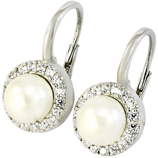 Strieborné náušnice Glare 668 59810230