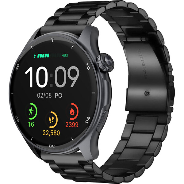 Madvell Talon 2 s GPS čierne s oceľovým ťahom + silikónový remienok 60168942