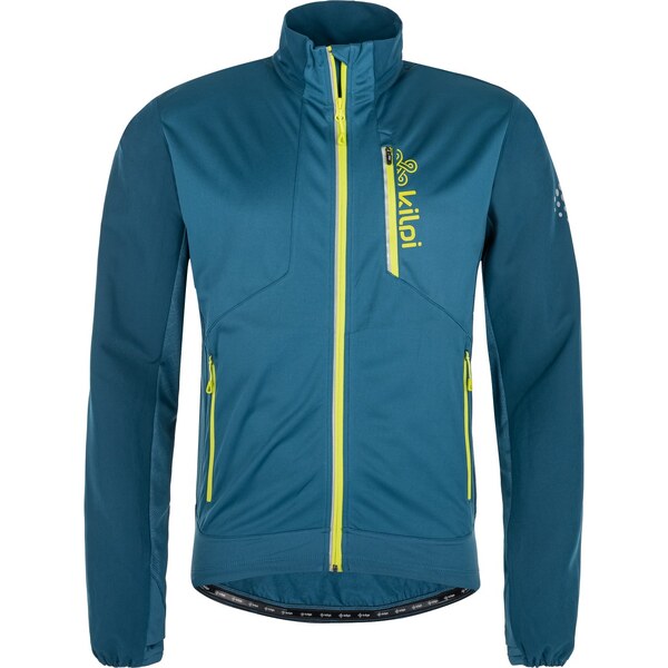Pánska bežecká bunda Kilpi NORDIM-M tyrkysová 28042835