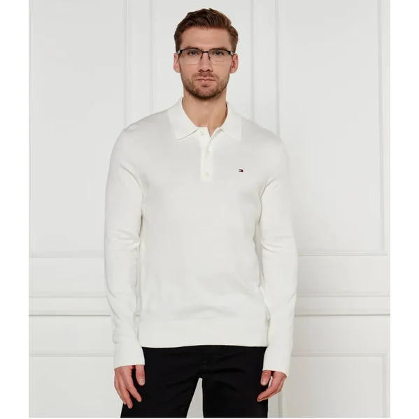 Tommy Hilfiger Polo tričko | Regular Fit | s prímesou kašmíru 59820351