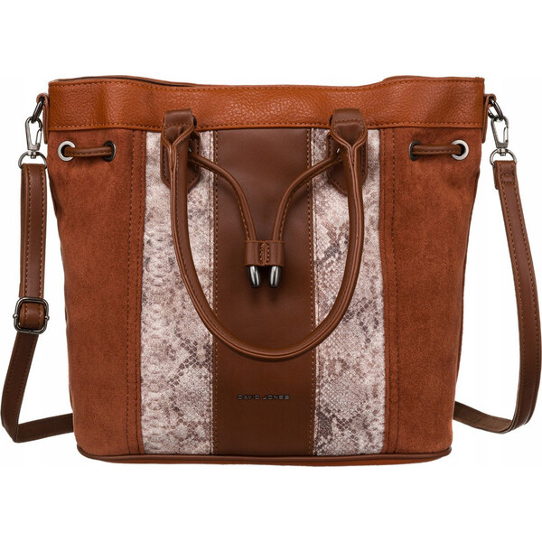David Jones hnedá shopper kabelka so zvieracím vzorom 6885-5 52671867