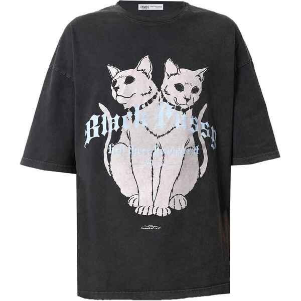 VAMOS CLO Tričko modrá / sivá / čierna 60683402