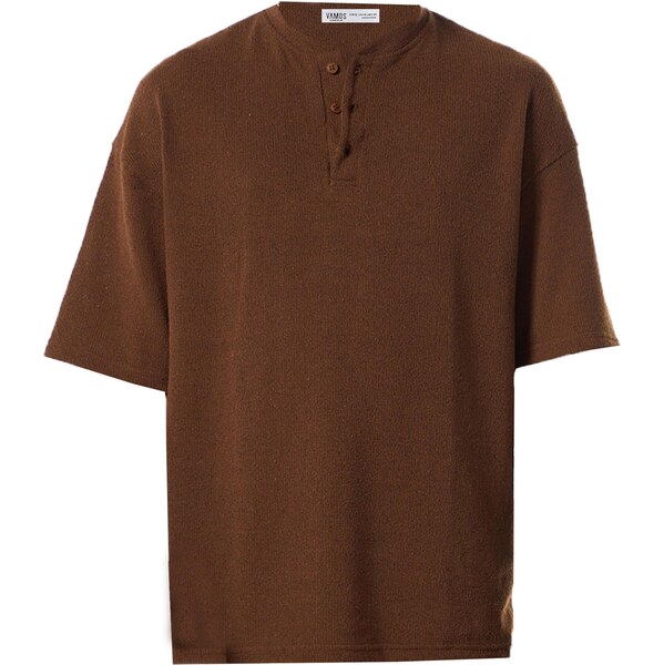 VAMOS CLO Tričko Pittsburgh hnedá 60683657