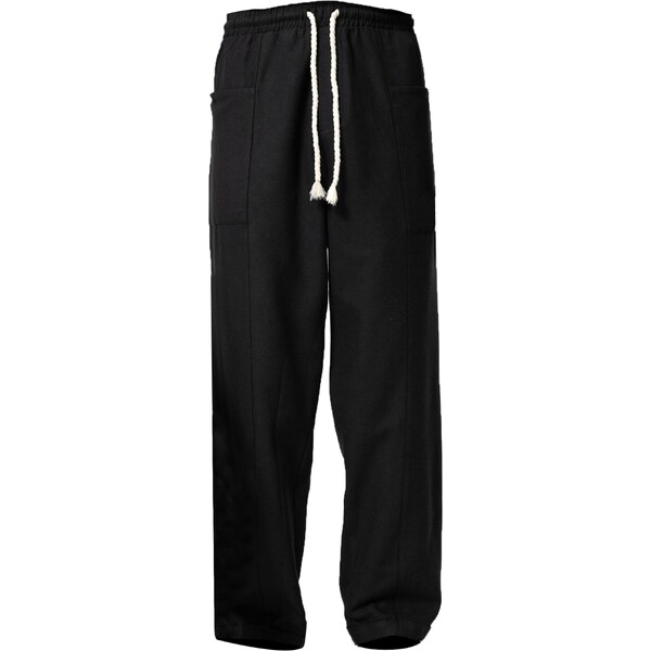 VAMOS CLO Nohavice čierna / biela 60683638