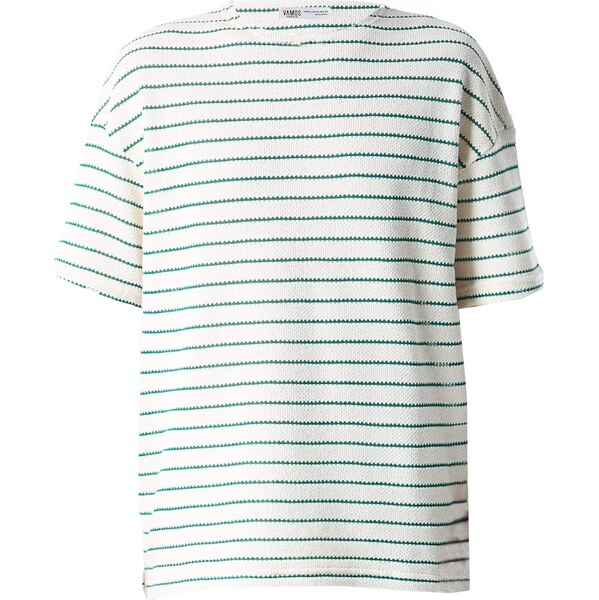 VAMOS CLO Tričko zelená / biela 60683860