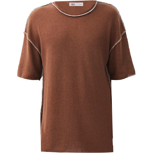 VAMOS CLO Tričko hnedá 60683904