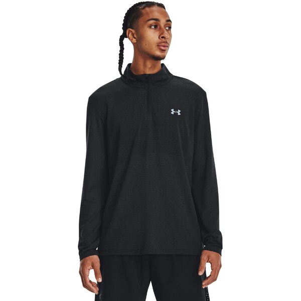 Mens T-shirt/lightweight sweatshirt Under Armour Seamless Stride 1/4 64784350