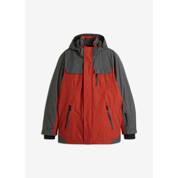 bonprix Funkčná nepremoková bunda s odnímateľnou kapucňou, farba hnedá 59823646