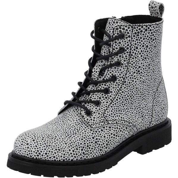 Palado Šnurovacie členkové čižmy Biak svetlosivá / čierna 66621579