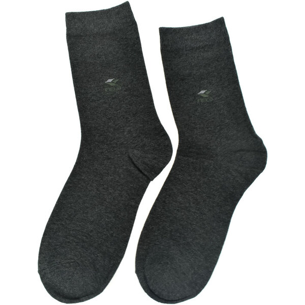 AURA.VIA UNI tmavosivé bavlnené ponožky Sailor Comfort 59829662