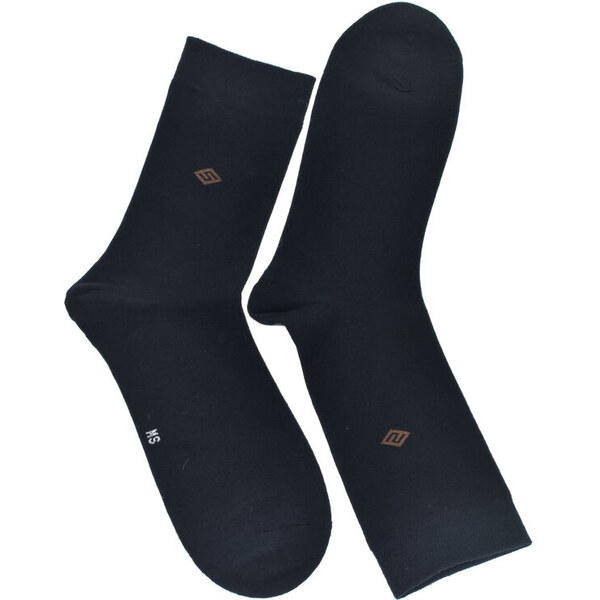 MR PAMUT Pánske modré bavlnené ponožky Chasse 59829673