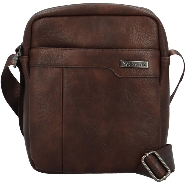Coveri World Pánska crossbody taška coffee - Coveri Zaviar coffee 60175659