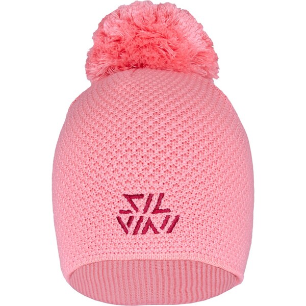 Unisex pletená čiapka Silvini Airoso ružová 59979758